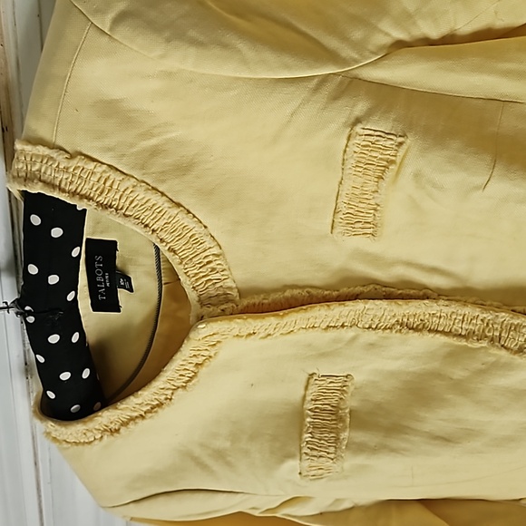 TALBOTS Petites Linen Blazer Jacket - Picture 4 of 7